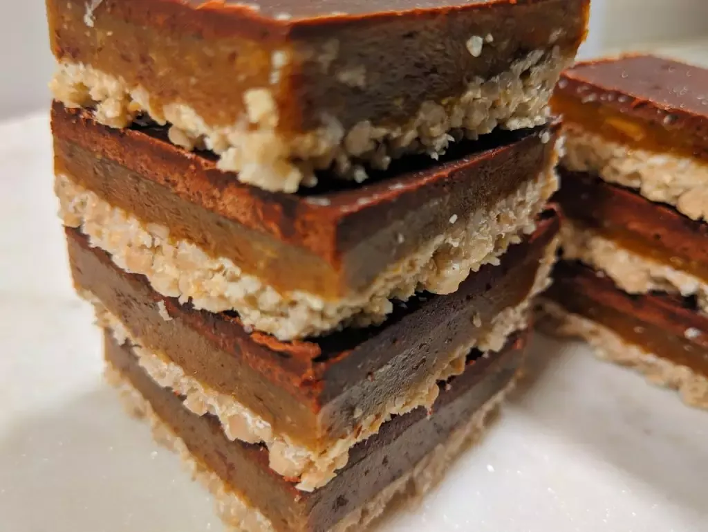 Choc Caramel Slice