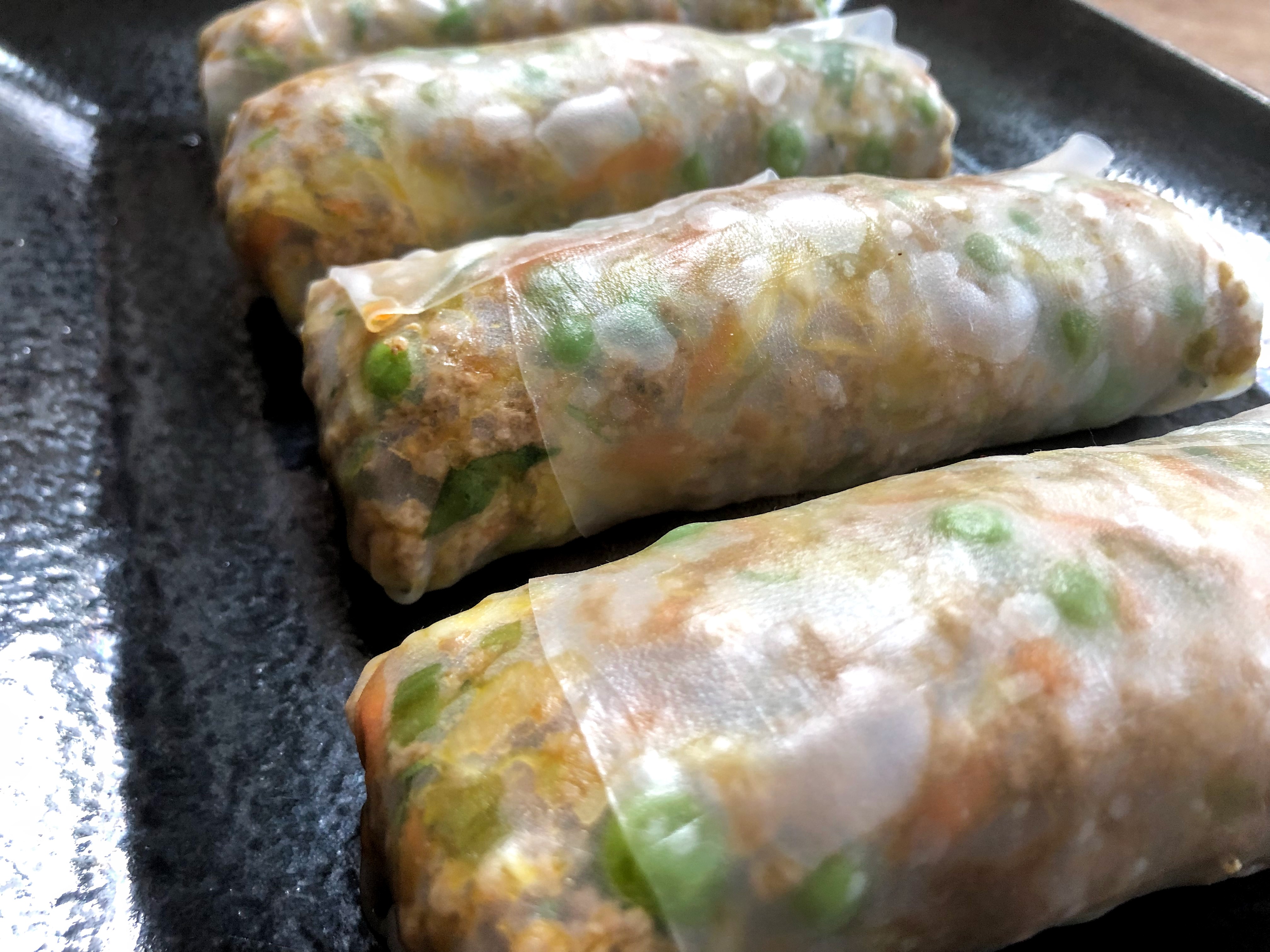 GF Spring Rolls In Rice Paper Wrappers- Gluten Free Homestead